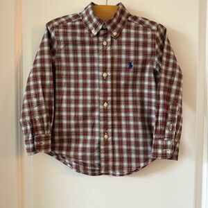 Toddler Boy Polo Ralph Lauren Plaid Shirt